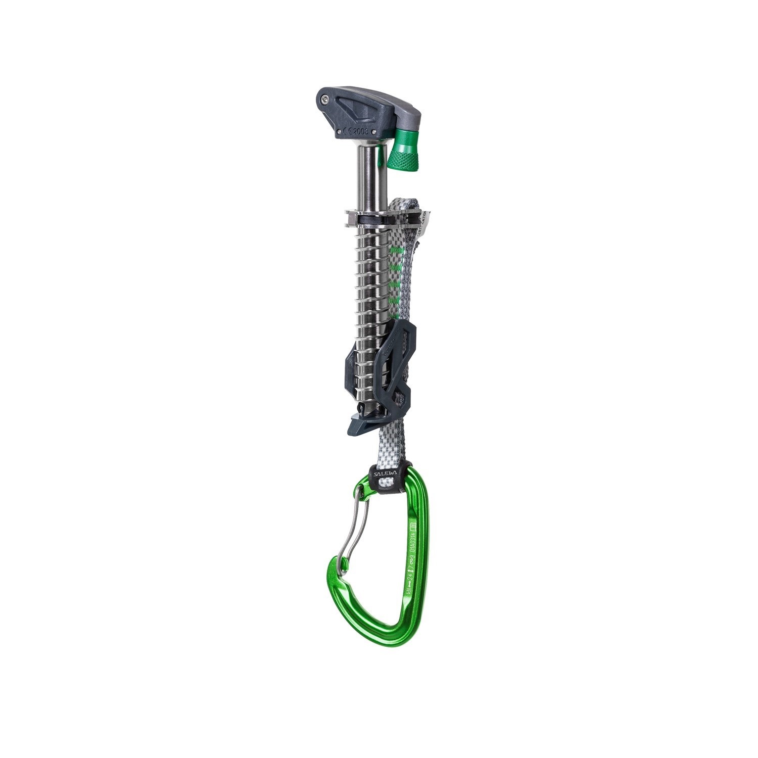 Salewa Quick Screw 13cm - Vite da Ghiaccio Ergonomica Verde per Arrampicata
