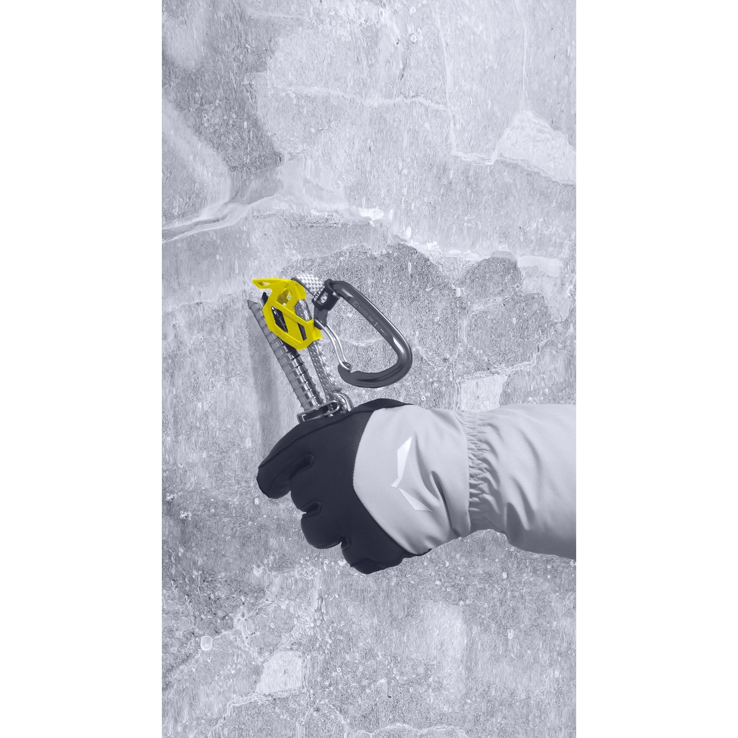 Salewa Quick Screw 13cm - Vite da Ghiaccio Ergonomica Verde per Arrampicata