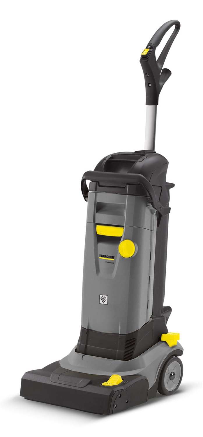 Karcher BR 30/4 C Retail - Lavasciuga Elettrica Professionale 3 in 1, 30cm, 820W, Serbatoi 4L