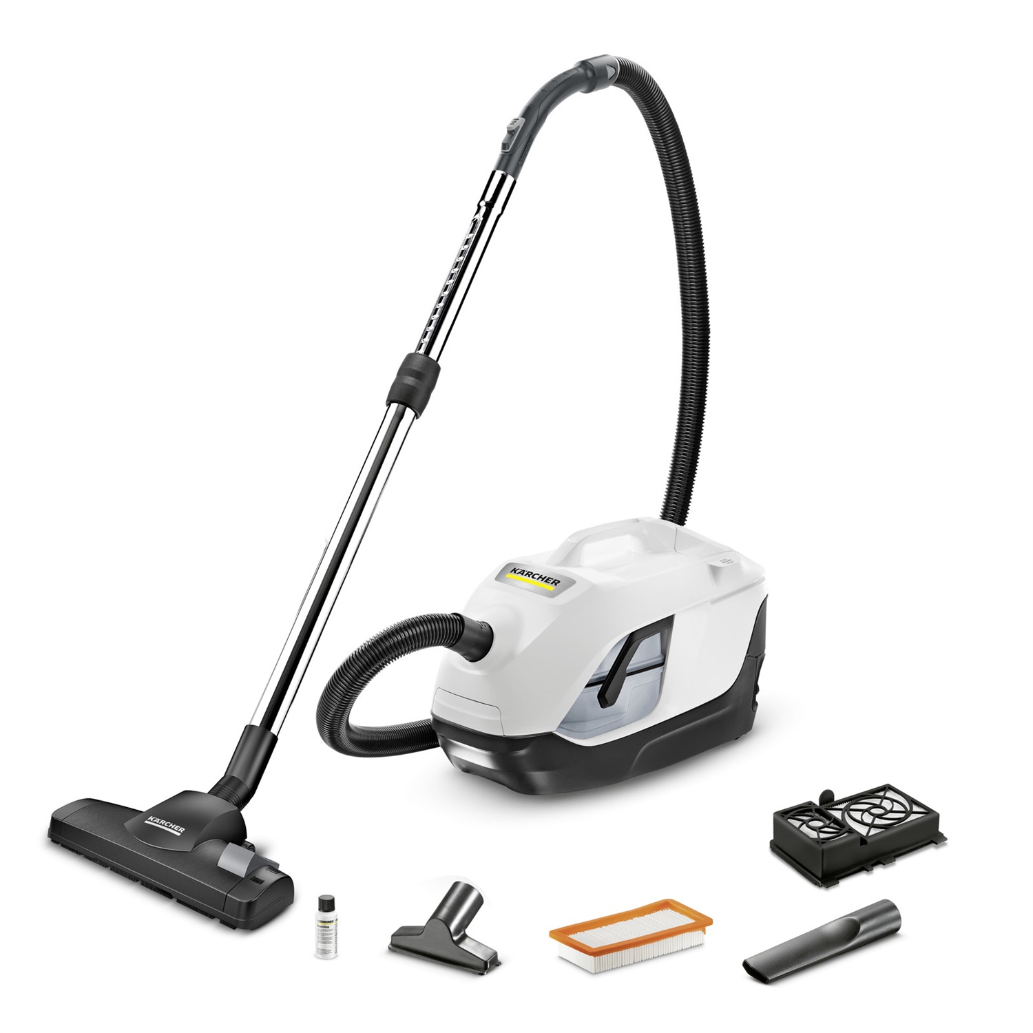 Kärcher DS 6 Aspirapolvere A cilindro Secco 650 W Senza sacchetto con Filtro HEPA e Capacità 2 L