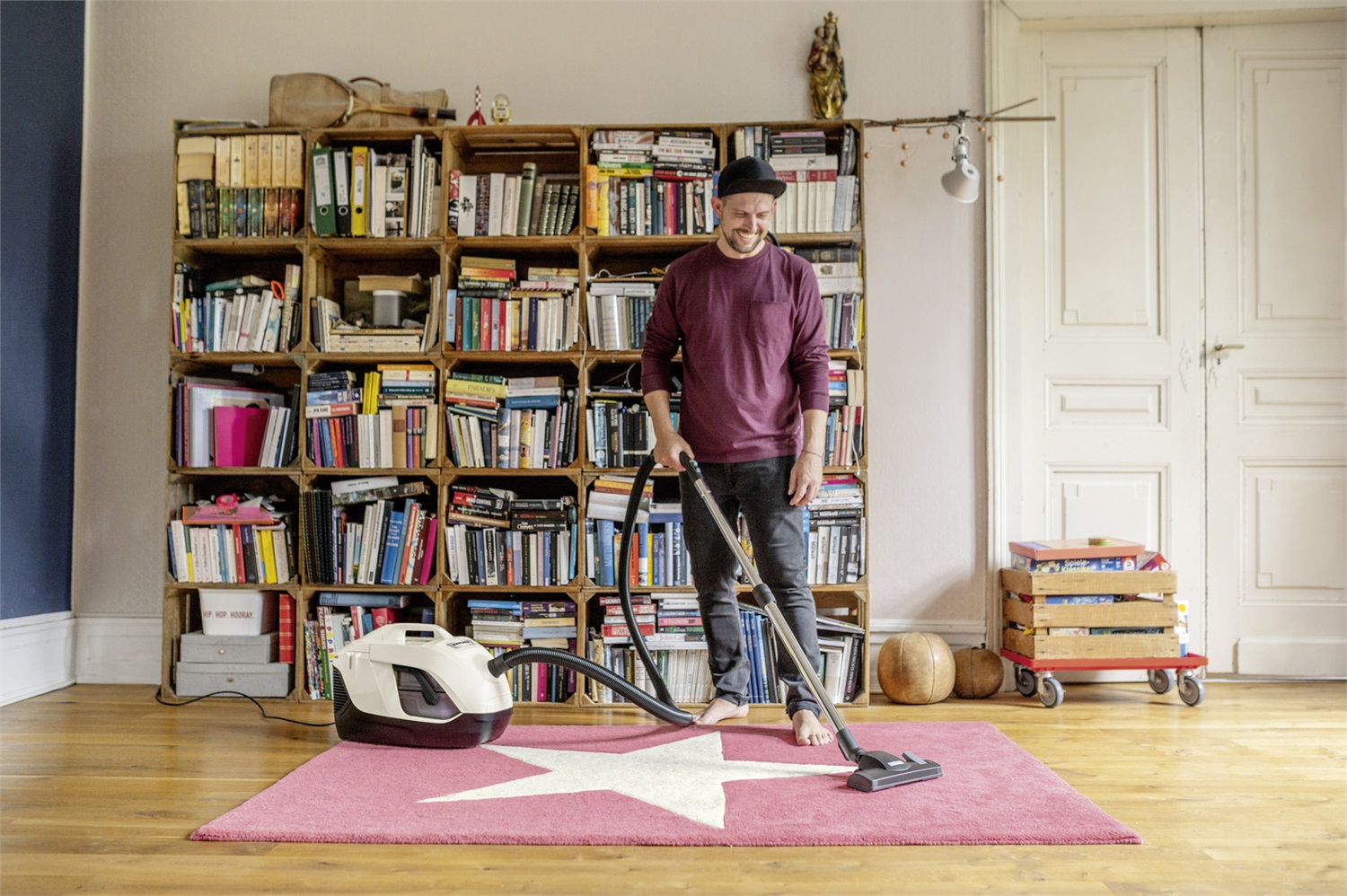 Kärcher DS 6 Aspirapolvere A cilindro Secco 650 W Senza sacchetto con Filtro HEPA e Capacità 2 L