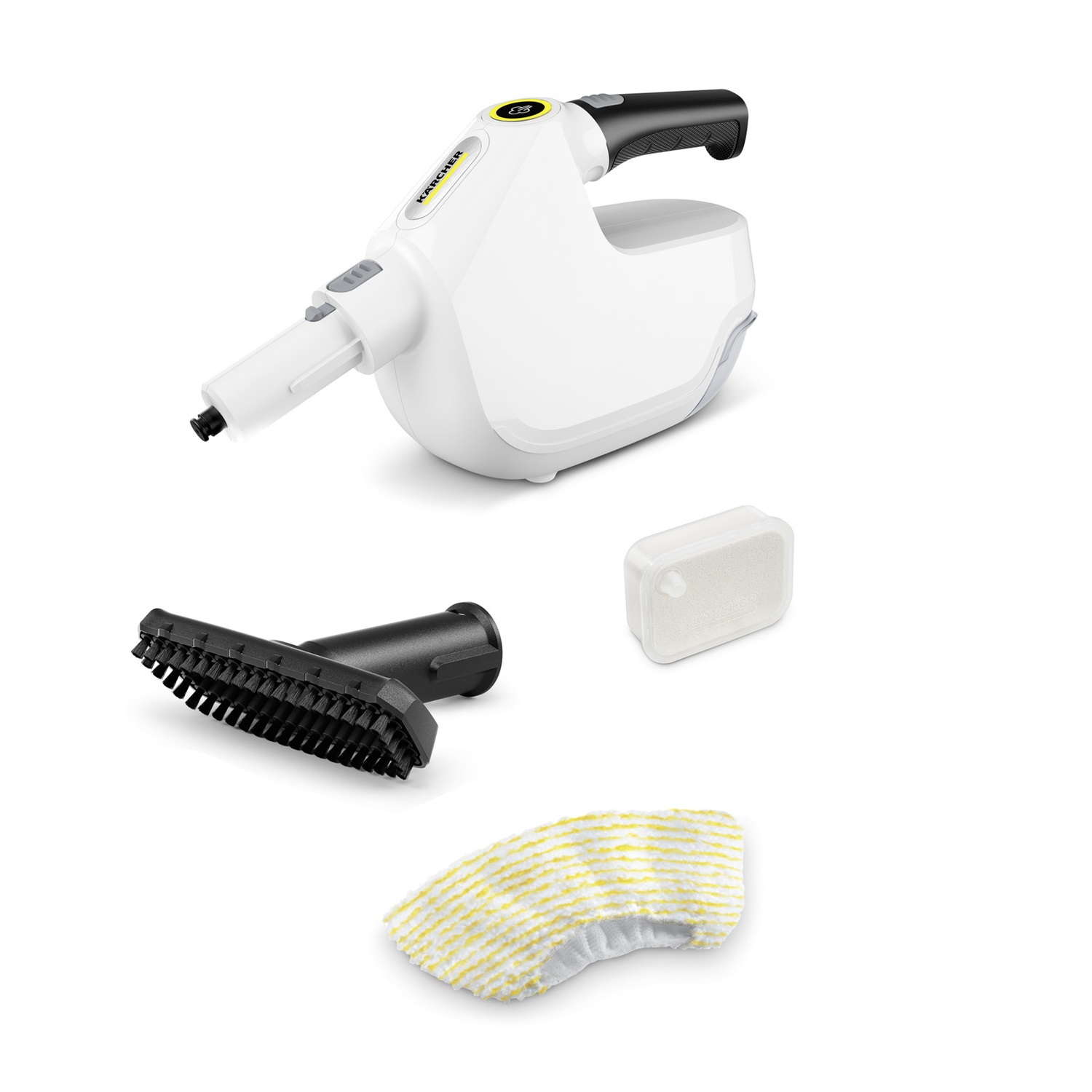 Kärcher SC 1 Multi Pulitore a Vapore Portatile 1300 W 0,2 L Tempo di Riscaldamento 30s Superficie 30 m² Bianco