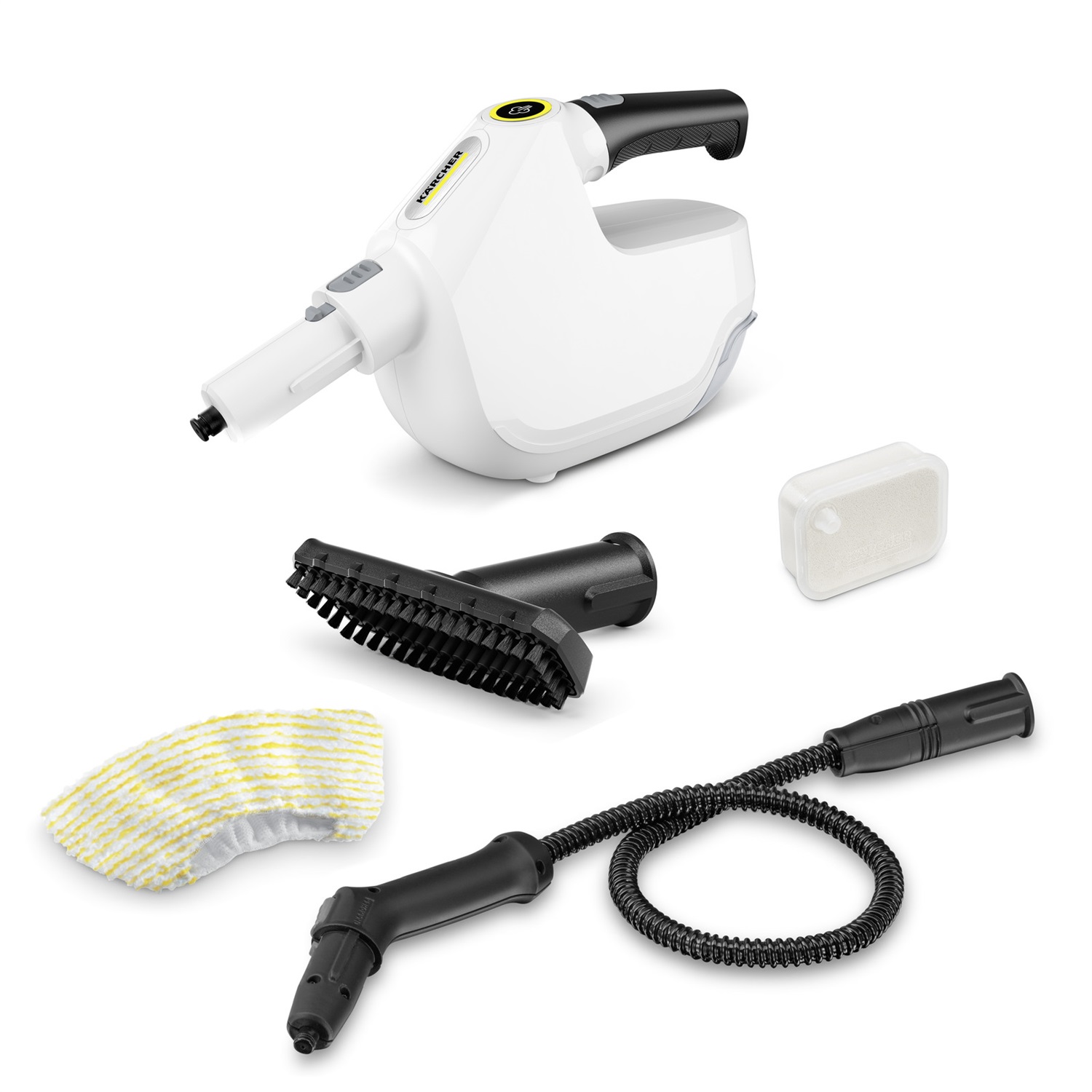 Kärcher SC 1 Multi Comfort - Pulitore a Vapore Portatile 1300 W, Serbatoio 200 ml, Superficie 30 m²