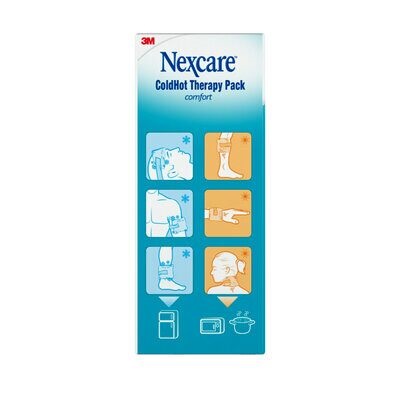 Nexcare Cuscino Termoterapia ColdHot 11x26 cm - Gel Riutilizzabile per Sollievo da Dolore e Gonfiore
