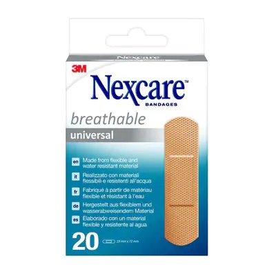 Nexcare 7100226543 fasciatura adesiva 1,9 x 7,2 cm 20 pz