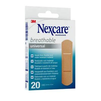 Nexcare 7100226543 fasciatura adesiva 1,9 x 7,2 cm 20 pz