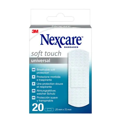 Nexcare Cerotto Soft 25x72mm - Morbido e Flessibile per Pelli Sensibili