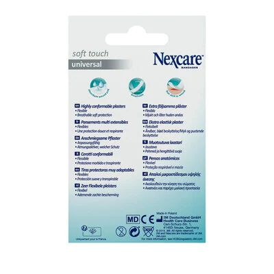 Nexcare Cerotto Soft 25x72mm - Morbido e Flessibile per Pelli Sensibili