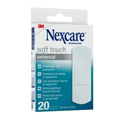 Nexcare Cerotto Soft 25x72mm - Morbido e Flessibile per Pelli Sensibili