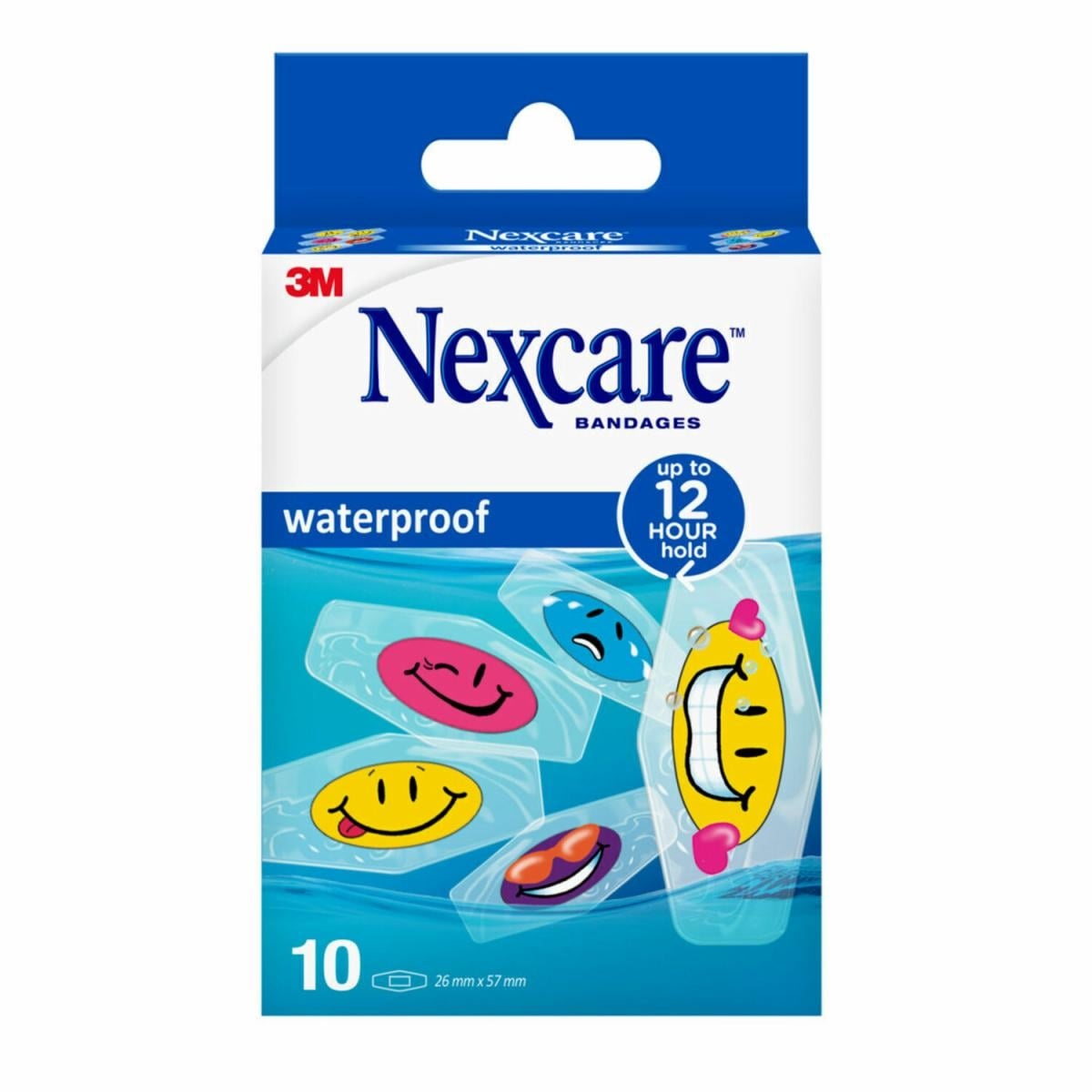 3M NexCare™ Cerotti Waterproof Tattoo per Bambini - 10 Pezzi, Impermeabili e Flessibili