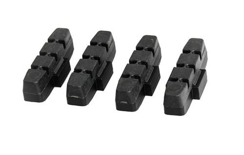 MAGURA Pattini Freno HS33 - 4 Pz, Nero, Durata Ottimale, Compatibili con Cerchioni in Alluminio