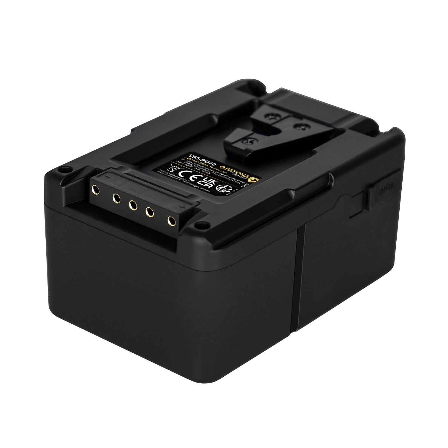 PATONA PROTECT Batteria V-Mount V95-PD40 95Wh con USB-C e Display OLED