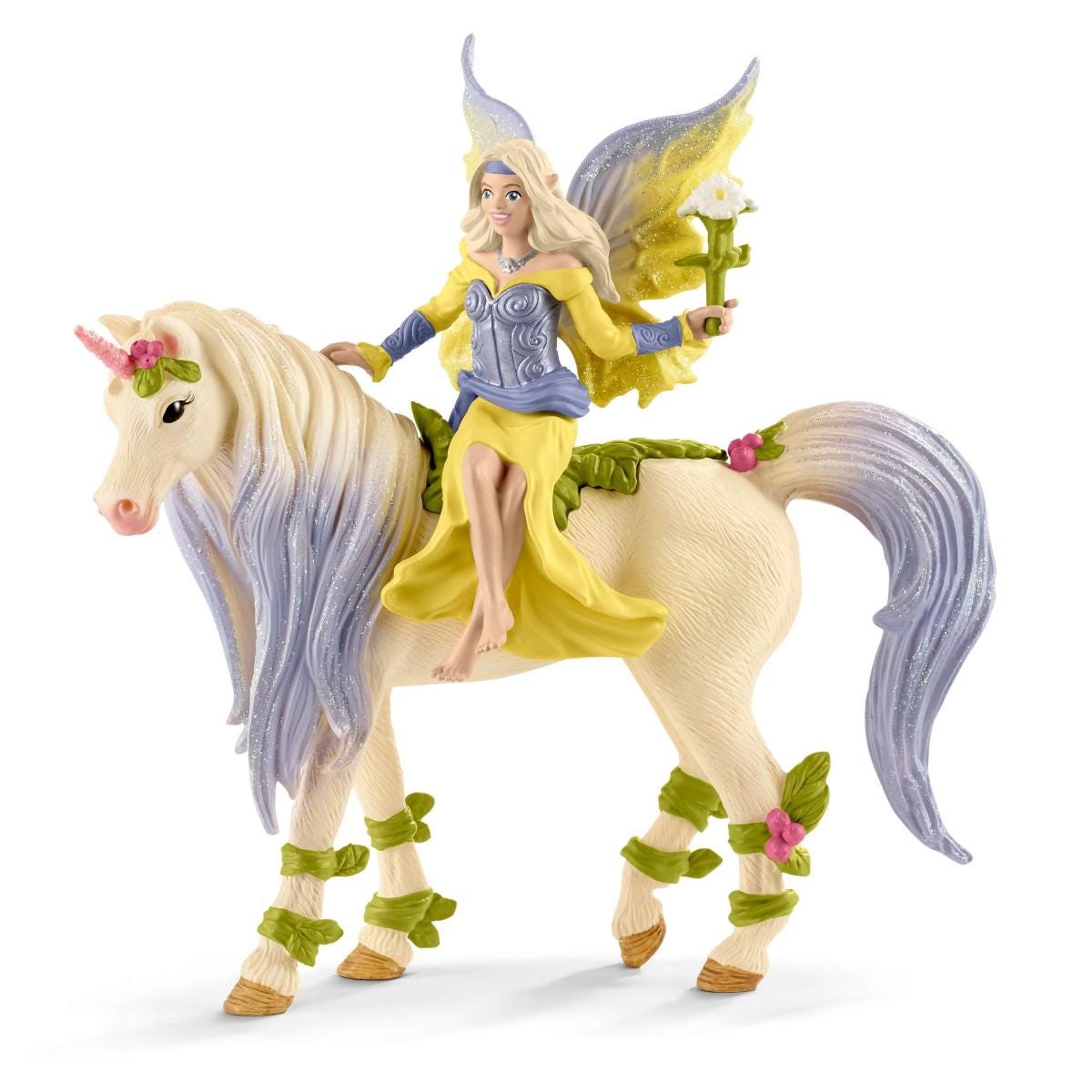 Schleich BAYALA 70565 - Action Figure Dairy Sera con Unicorno Blossom