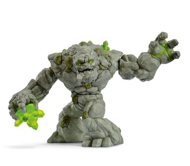 Schleich Stone Monster 70141 - Action Figure Mitica Alta Qualità, Grigio, 7 Anni, Dipinta a Mano