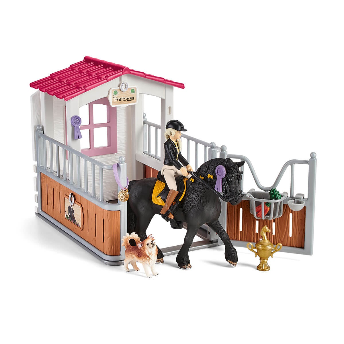 Schleich Horse Club Box per Cavalli con Tori e Cavallo Princess