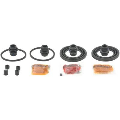FEBEST Kit di revisione pinza freno Assale anteriore per NISSAN Qashqai II J11 e VAN - Gommini e Kit Riparazione
