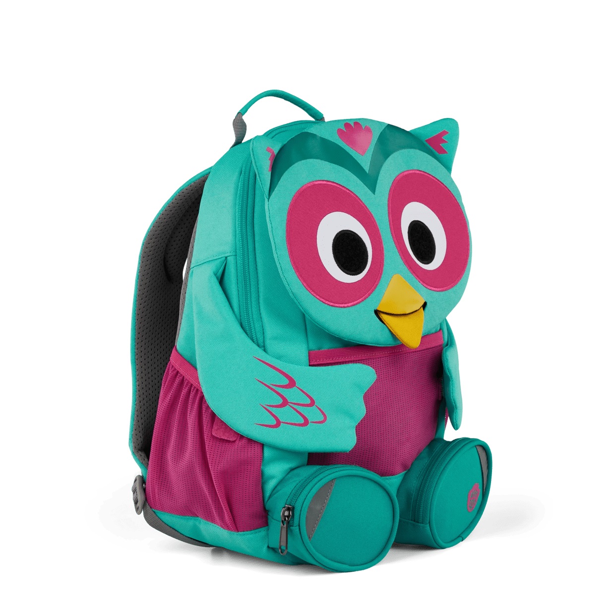 Affenzahn Zaino per l'asilo Grande Amico - Zainetto a forma di animale, 8 litri, per bimbi sopra i 90 cm, realizzato con materiali riciclati