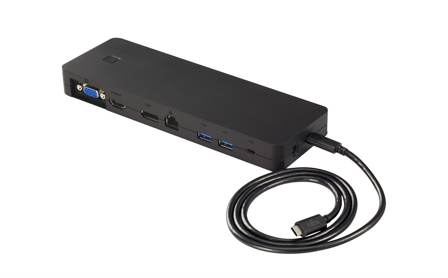 Fujitsu S26391-F1667-L100 Docking Station e Replicatore di Porte per Laptop - Cablato USB 3.2 Gen 1 Type-C, Colore Nero, Compatibile con Dispositivi Fujitsu