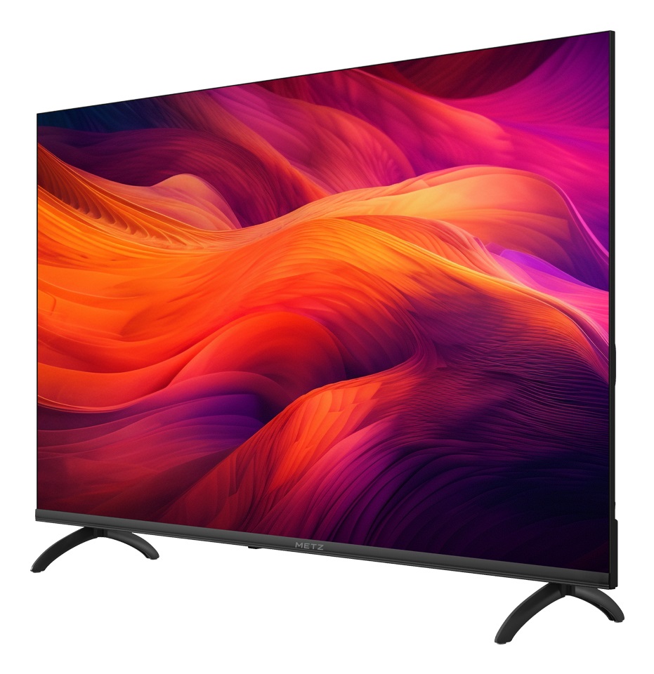 Metz 32MTE6000Y Smart TV 32 Pollici HD Ready LED con Google TV, Dolby Audio, HDR10, Telecomando Vocale e Cura per Occhi