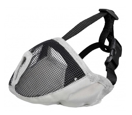 TRIXIE Museruola in Poliestere per Cani Razze con Muso Corto - Taglia XS-S