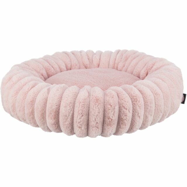 Trixie Letto Trixie Lonni Rosa - Cuccia Rotonda Morbida Ø 60 cm con Cuscino e Fondo Antiscivolo