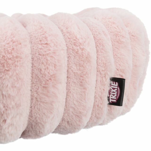 Trixie Letto Trixie Lonni Rosa - Cuccia Rotonda Morbida Ø 60 cm con Cuscino e Fondo Antiscivolo