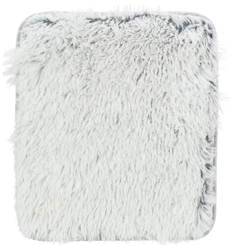 TRIXIE Materasso Harvey per ripiani, 33 × 38 cm, bianco-nero, coperta in peluche, fondo antiscivolo