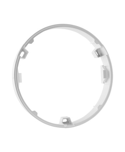 LEDVANCE Cornice di Montaggio Plafoniera Slim Round Frame Bianco - Bassa Profondità, Corpo in Policarbonato, Accessori Inclusi