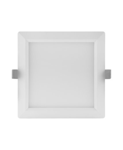 Ledvance Downlight Slim Square 210 Faretto da Incasso 18 W 3000 K Bianco - Design Ultrasottile e Facile Installazione