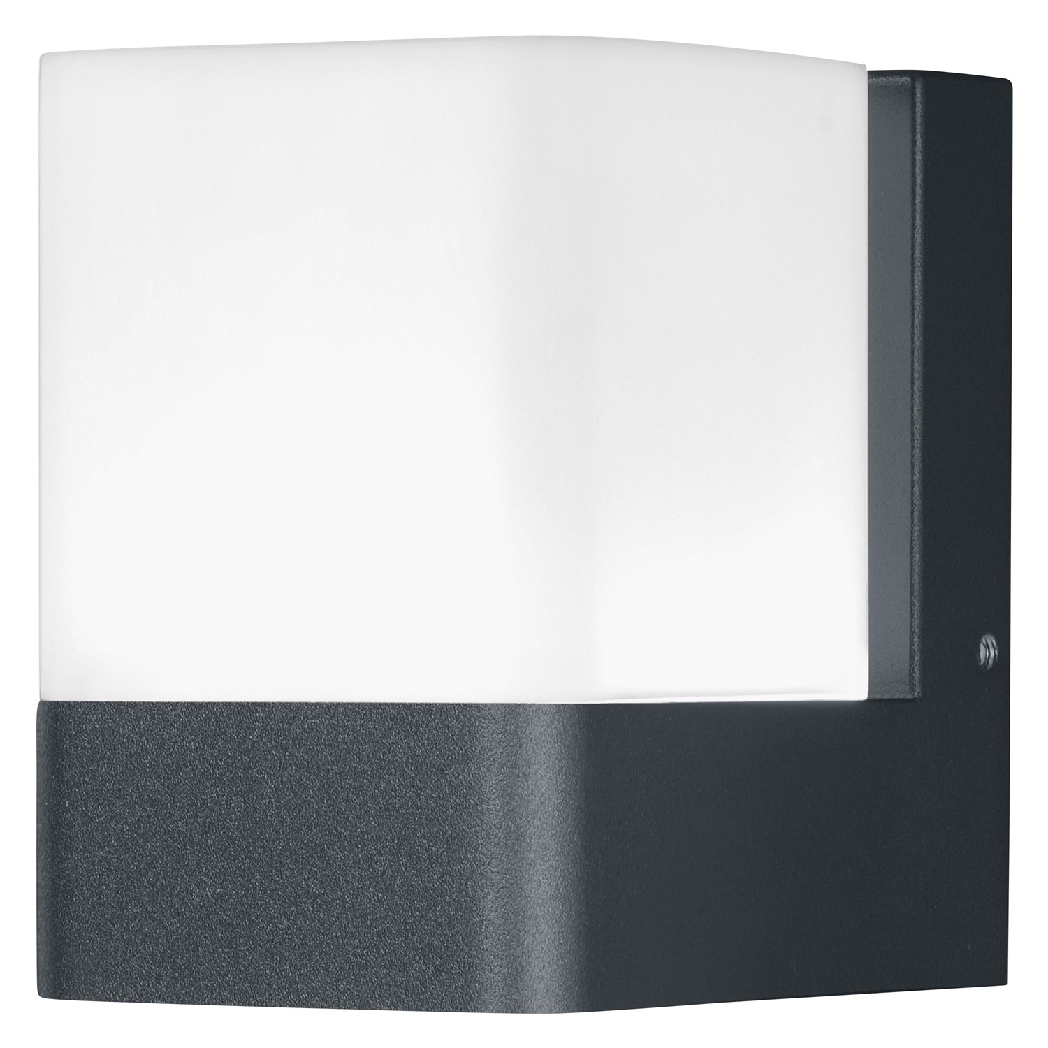 LEDVANCE Lampada da Parete Intelligente LED WiFi per Esterni, RGB, Alluminio Grigio Scuro, Compatibile con Google e Alexa