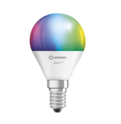 LEDVANCE SMART WiFi Mini Bulb Multicolore E14 5 W - Lampadina Intelligente con Controllo WiFi