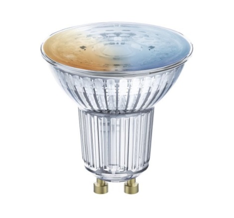 LEDVANCE Lampadina LED Intelligente Wi-Fi 5 W GU10 Dimmerabile con Colore della Luce Variabile (2700-6500K) - Sostituisce Lampade da 40W