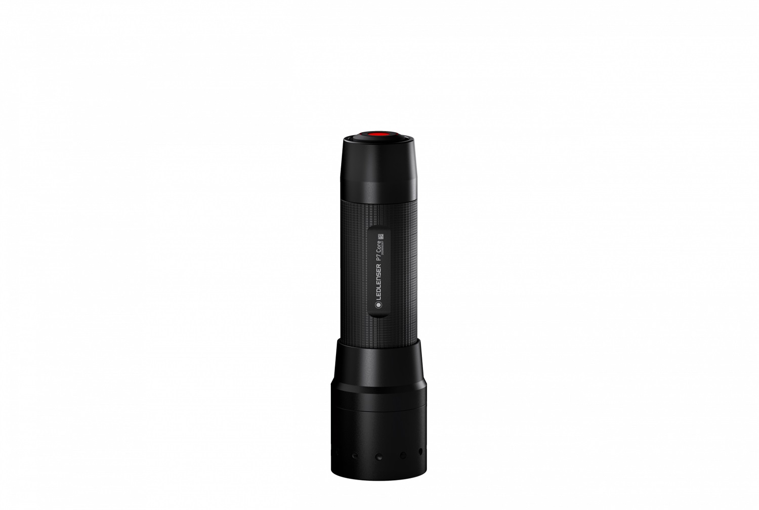 Ledlenser P7 Core Torcia Tascabile LED, 450 Lumen, Messa a Fuoco Regolabile, Portata Luminosa di 300m, 3 Livelli di Luminosità, Corpo in Alluminio, Resistente agli Spruzzi