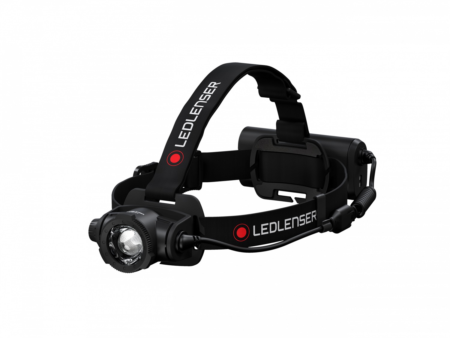 Ledlenser H15R Core Nero - Lampada frontale ricaricabile 2500 lumen, impermeabile IP67, dimmerabile, con Advanced Focus System