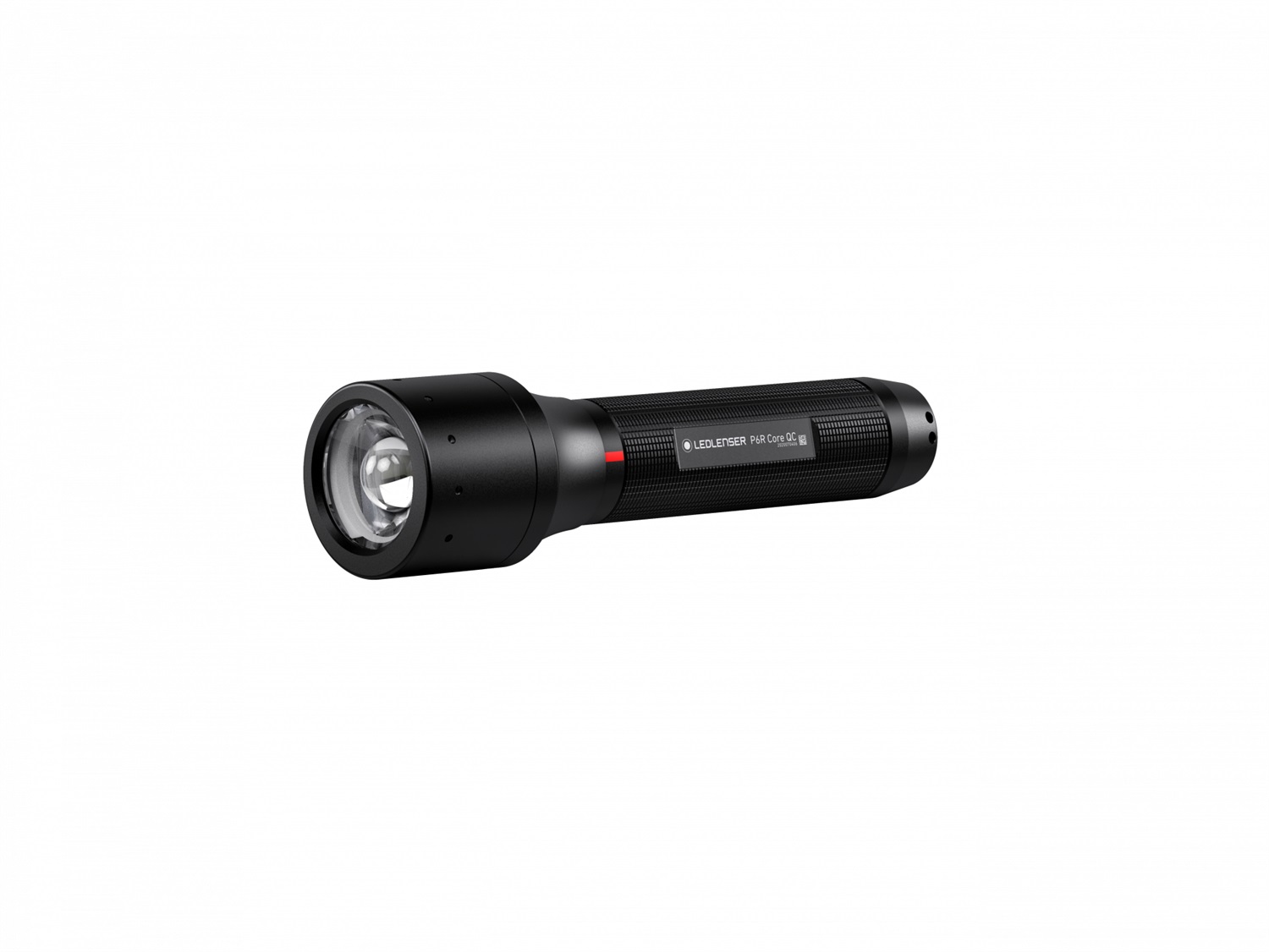 Ledlenser P6R Core QC - Torcia Tascabile LED Ricaricabile con 4 Colori, 270 Lumen e Portata di 335 metri