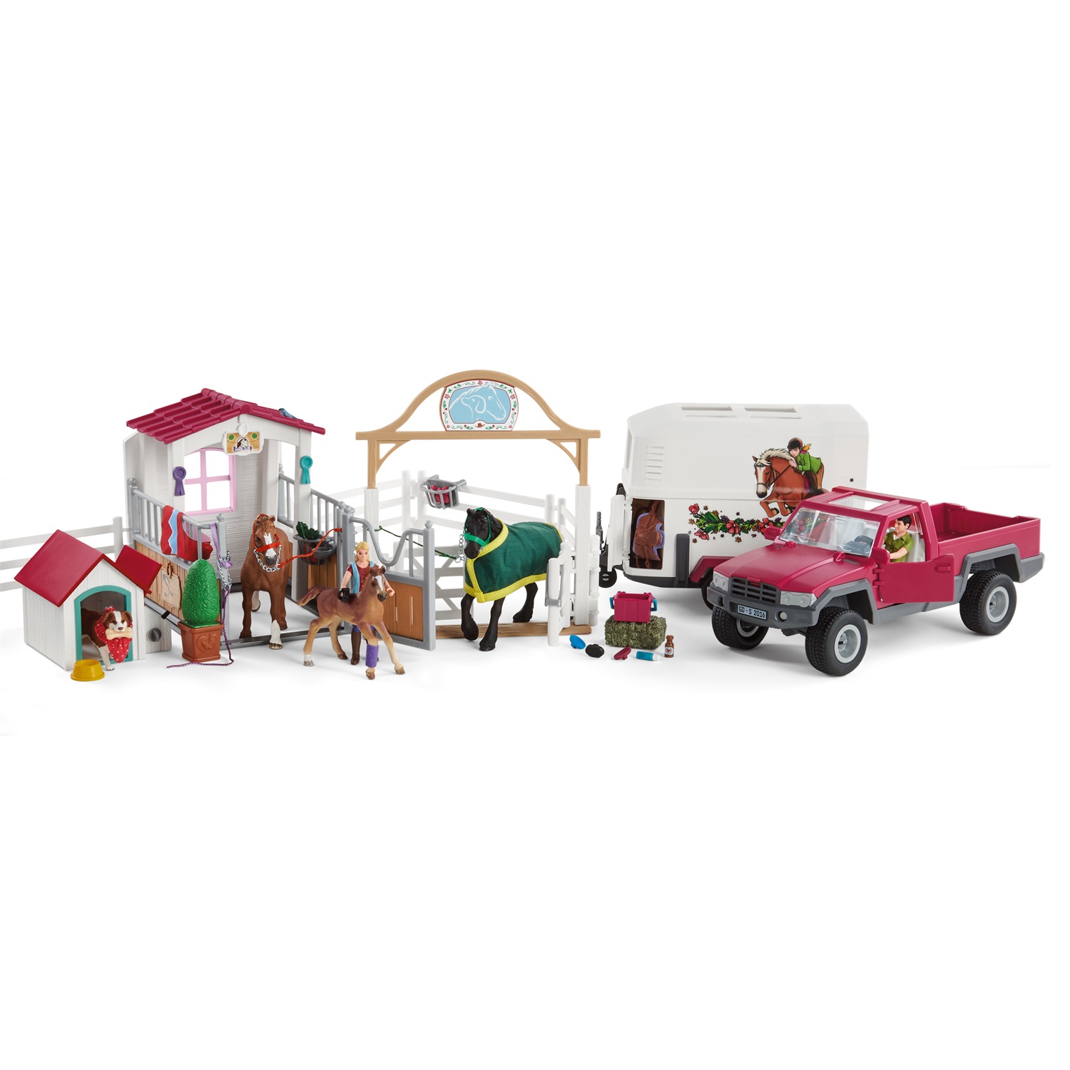 SCHLEICH 72148 - Set da gioco Horse Club con cavalla di Appaloosa e puledro per bambini dai 5 anni
