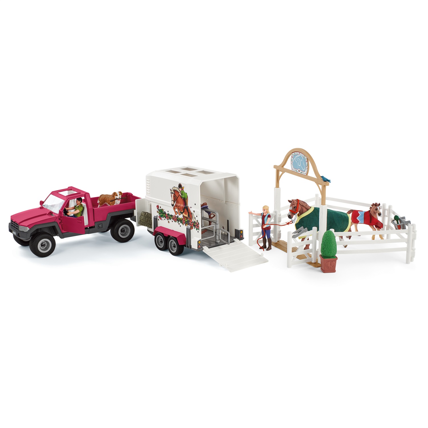 SCHLEICH 72148 - Set da gioco Horse Club con cavalla di Appaloosa e puledro per bambini dai 5 anni