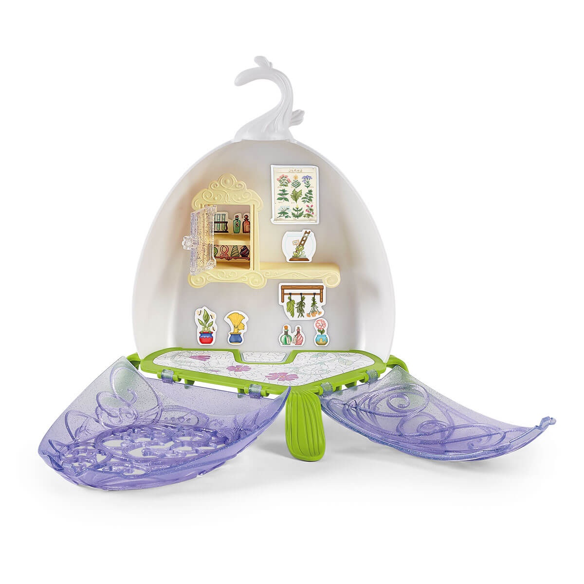 SCHLEICH Studio Veterinario degli Elfi con Elfo Sera e Accessori Magici
