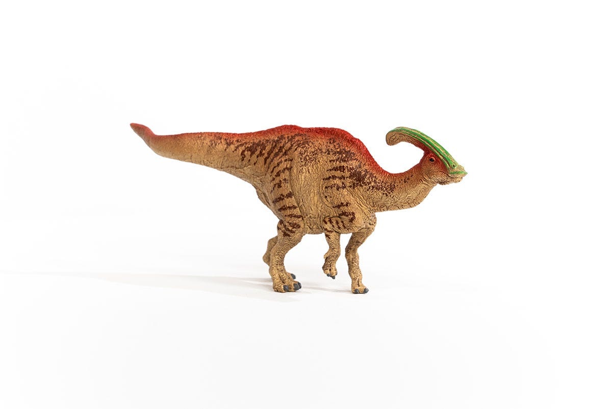 Schleich Parasaurolophus 15030 - Action Figure Giocattolo Multicolore Dipinto a Mano