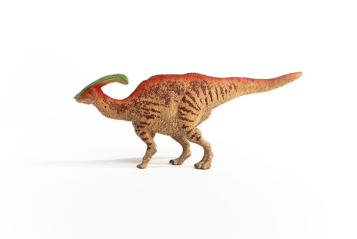 Schleich Parasaurolophus 15030 - Action Figure Giocattolo Multicolore Dipinto a Mano