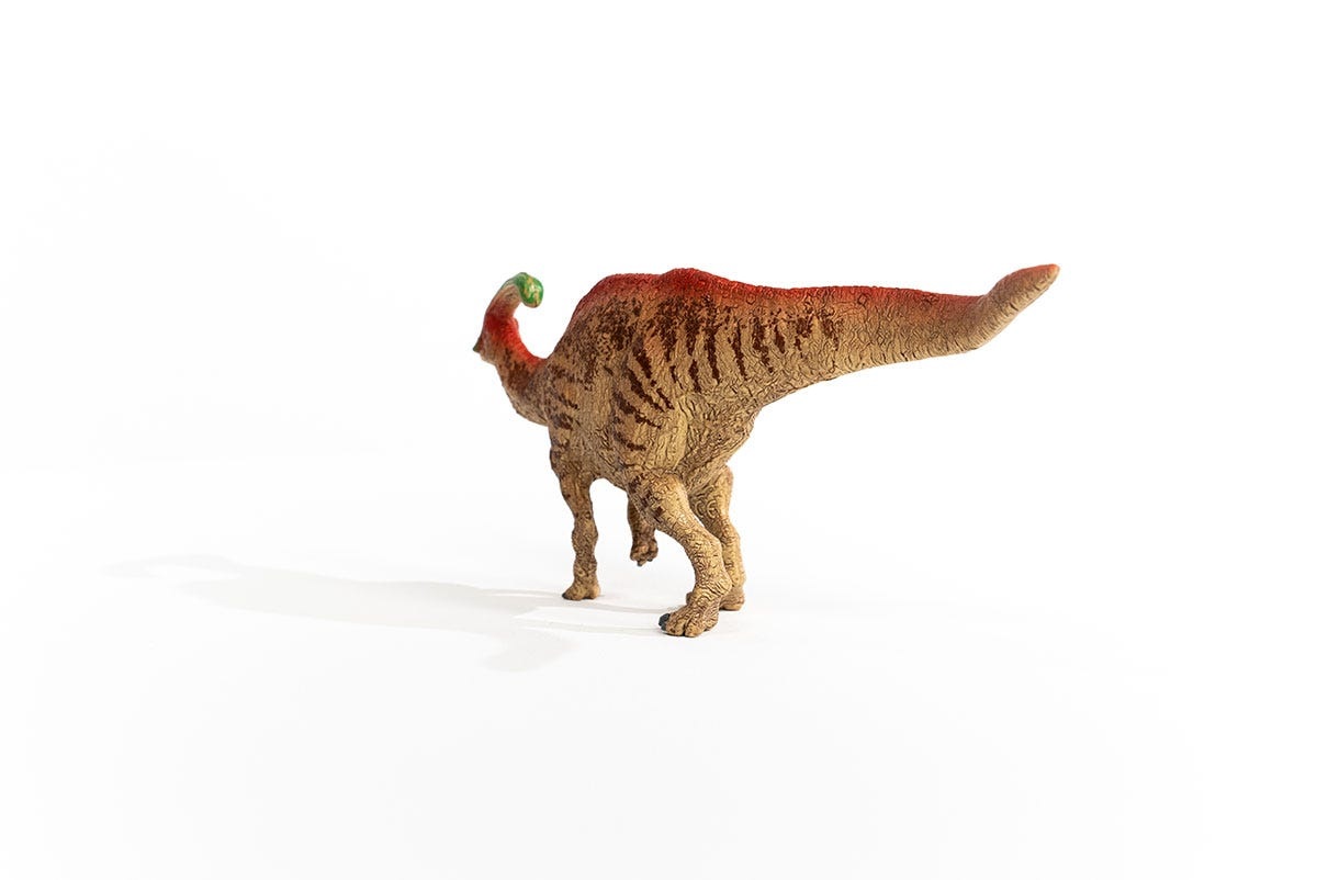 Schleich Parasaurolophus 15030 - Action Figure Giocattolo Multicolore Dipinto a Mano