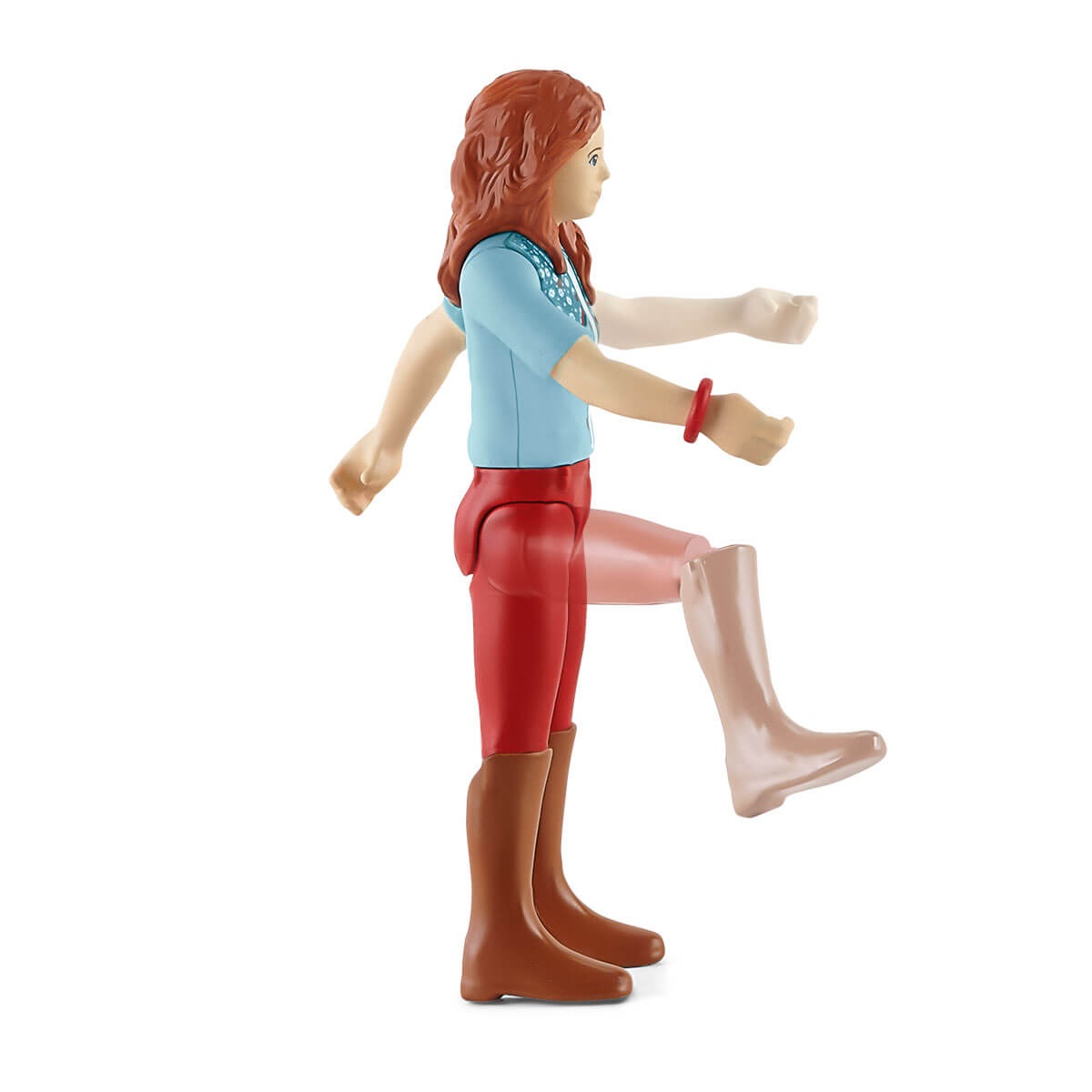 Schleich Horse Club 42539 - Figura di Hannah con Cappello da Cowboy e Cavallo Cayenne
