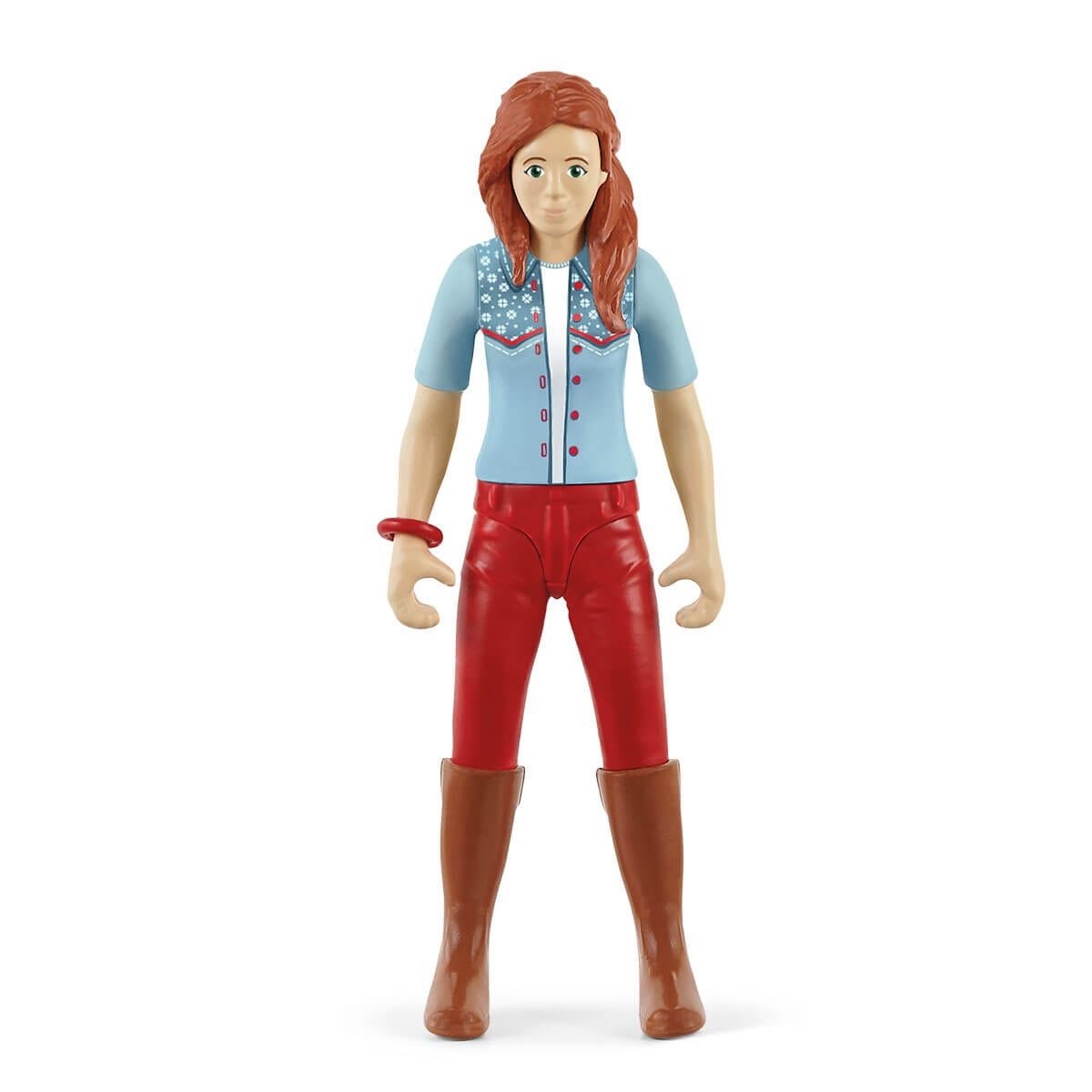 Schleich Horse Club 42539 - Figura di Hannah con Cappello da Cowboy e Cavallo Cayenne