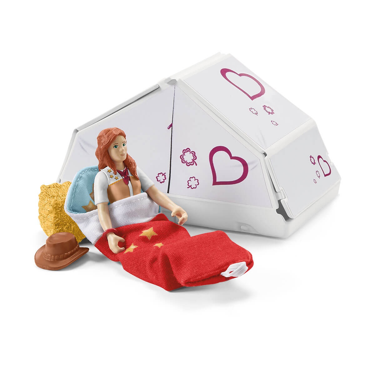 Schleich Set di Gioco 42535 con Auto e Rimorchio per Cavalli - Dipinto a Mano