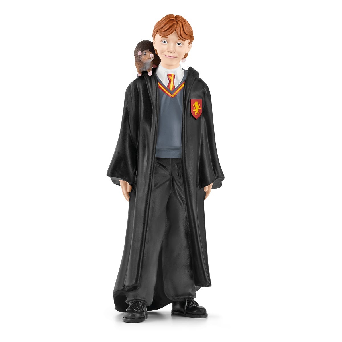 Schleich 42634 Ron Weasley e Crosta - Figura da collezione, 4 x 2 x 10 cm, Wizarding World, per bambini da 6 anni