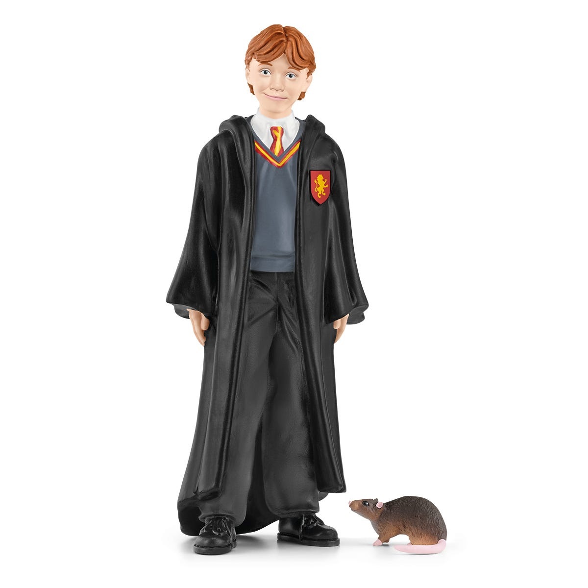 Schleich 42634 Ron Weasley e Crosta - Figura da collezione, 4 x 2 x 10 cm, Wizarding World, per bambini da 6 anni