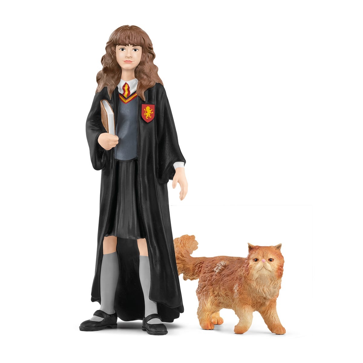 Schleich Hermione Granger e Grattastinchi - Action Figure Wizarding World, 3 x 3 x 10 cm, da 6 anni