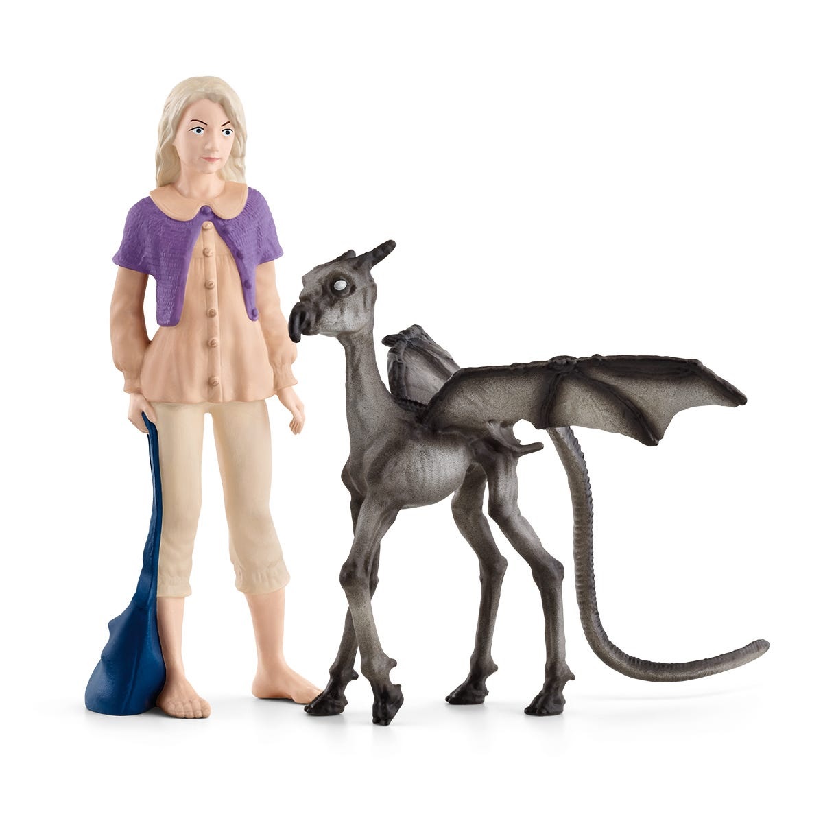 Schleich 42636 Action Figure Luna Lovegood & Baby Thestral - Wizarding World, 12 x 2 x 10 cm, da 6 anni