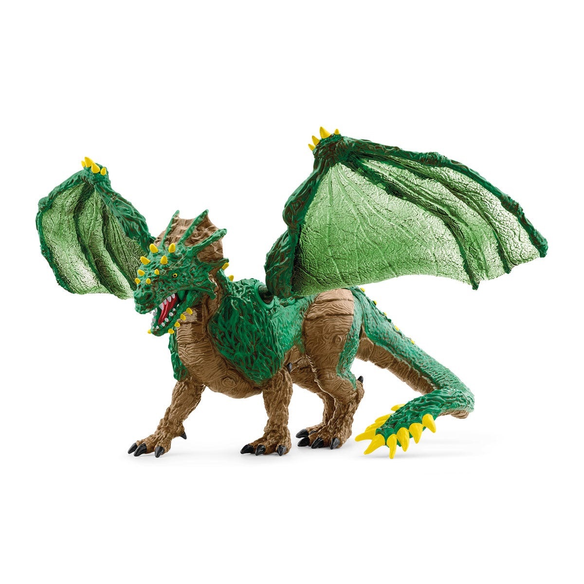 SCHLEICH Eldrador Creatures 70791 - Drago della Giungla con Ali Articolate, Giocattolo per Bambini da 7 Anni