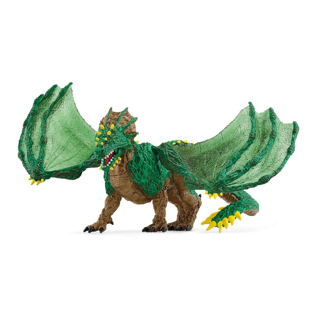 SCHLEICH Eldrador Creatures 70791 - Drago della Giungla con Ali Articolate, Giocattolo per Bambini da 7 Anni